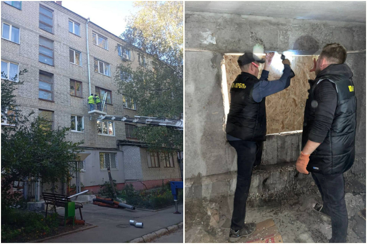 Комунальні служби Харкова ліквідовують наслідки ворожих обстрілів: відремонтовано дахи та будинки